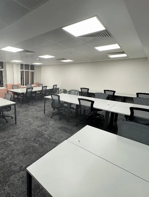 Open-plan office