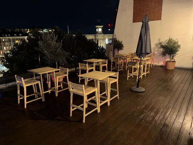 Roof terrace