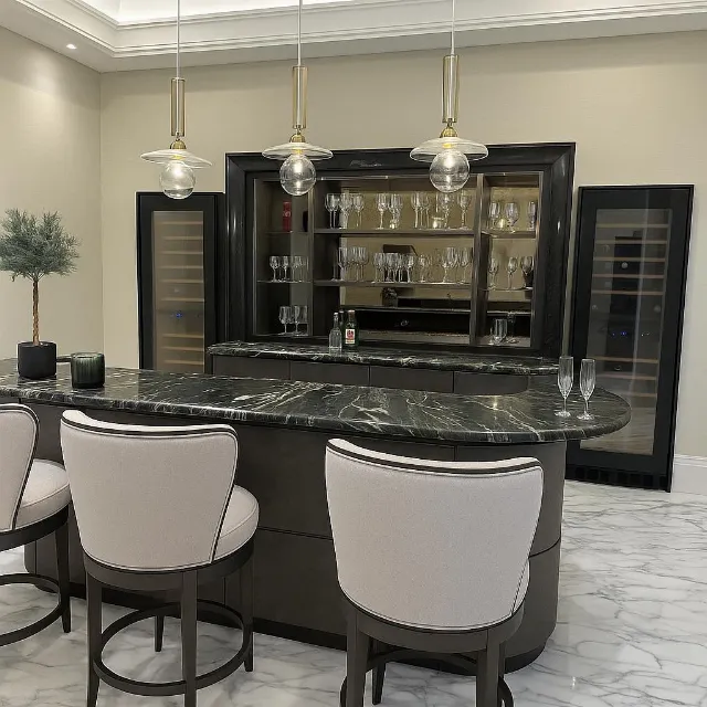 Kitchen and dining area